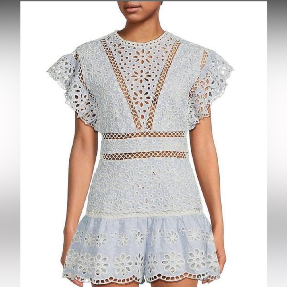 SAYLOR Shanice Eyelet Romper